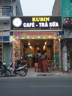 Biển Alu chữ nổi 04