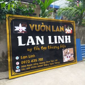 Biển Alu chữ nổi 07