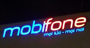 Mẫu chữ nổi đèn led 01