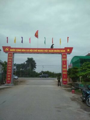 Mẫu cổng chào 01