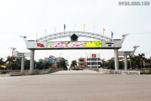 Mẫu cổng chào 02