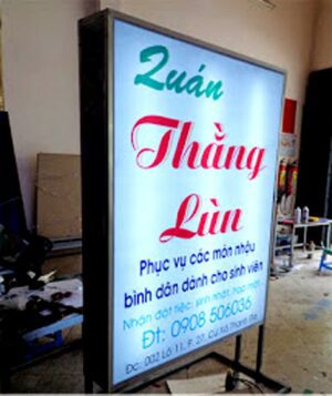 Biển bạt hộp đèn 05