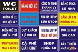 Biển dán đề can 06