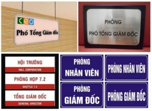 Biển dán đề can 14