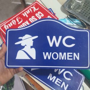 Biển dán đề can 12