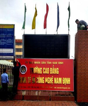 Biển alu chữ nổi 10