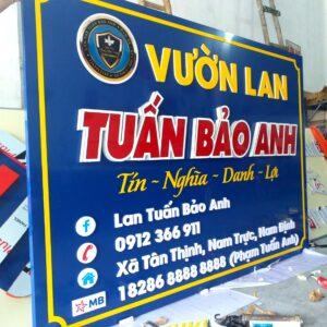 Biển alu chữ nổi