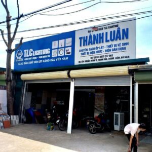 Biển alu chữ nổi