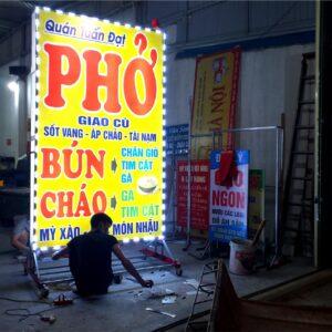 Biển bạt hộp đèn