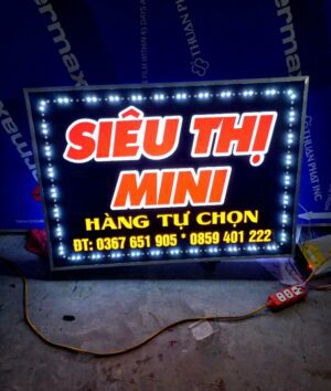 Biển led âm bản