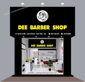 Biển alu chữ nổi