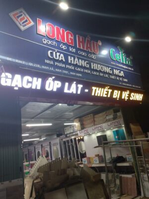 Biển Alu Chữ Nổi