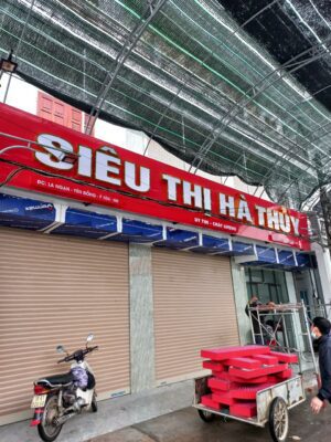 Biển alu chữ nổi