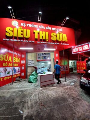 Biển Alu Chữ Nổi